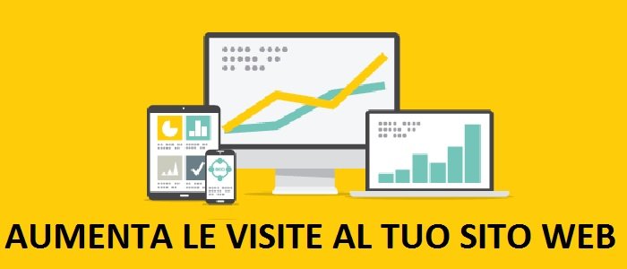 come aumentare visite sito