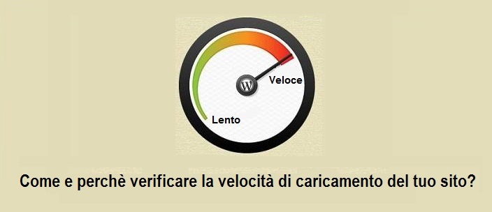 come verificare velocità caricamento sito web
