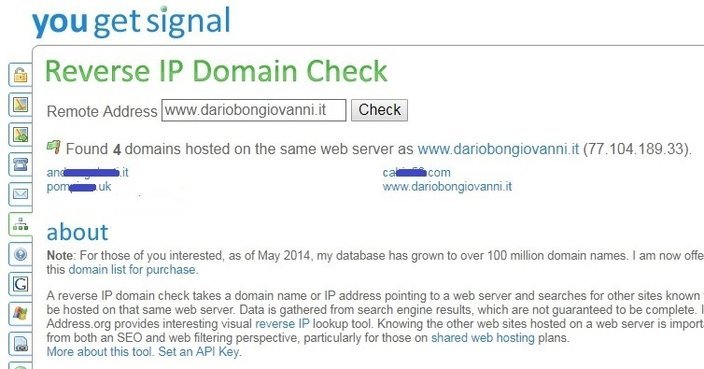 quanti siti sul tuo server