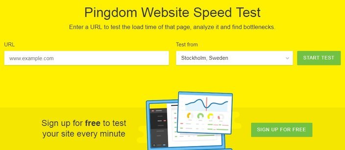 test velocità sito