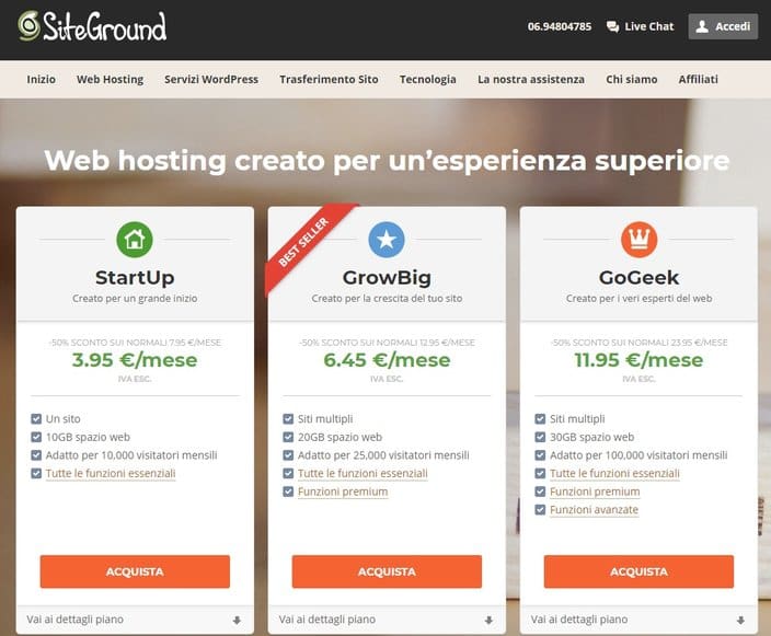 siteground gogeek growbig startup
