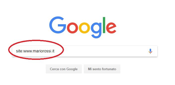 verificare indicizzazione di un sito