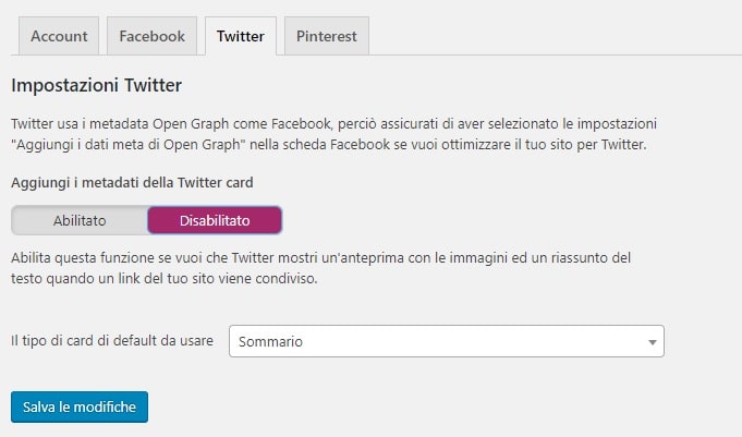 Twitter cards
